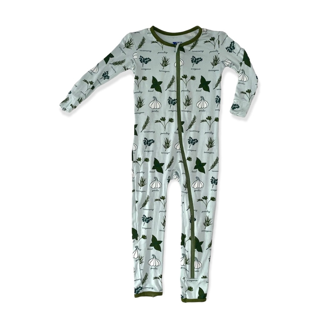 🧄🌿Kickee Romper🌿🧄